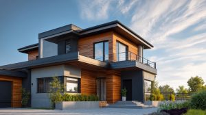 Modern Luxury Home With Contemporary Architecture Wood Accents